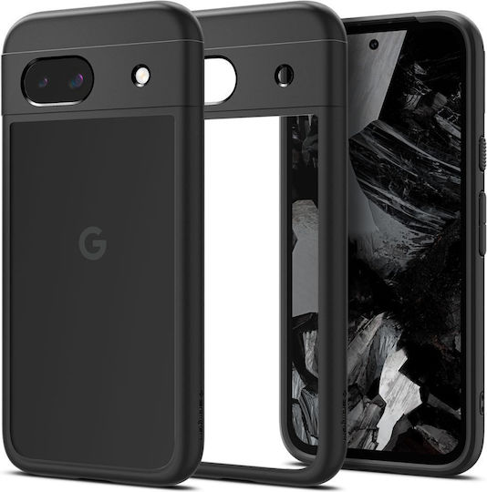 Spigen Ultra Hybrid Back Cover Plastic 2mm Negru (Google Pixel 8a - Traducere: Google Pixel 8a)