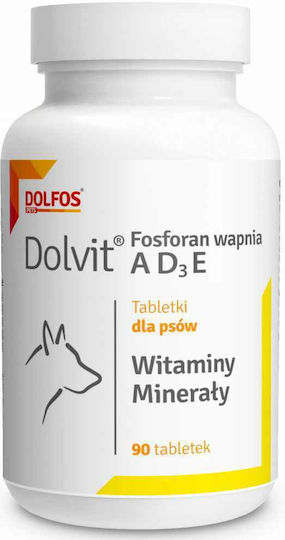 Dolfos Kalzium für Hunde in Tablettenform 5gr zur Stärkung des Immunsystems