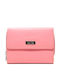 Μικρό Δερμάτινο Γυναικείο Πορτοφόλι με RFID Light Pink