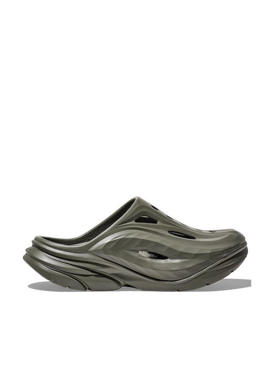HOKA Ora Recovery Σαμπό Γκρι