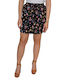 Morena Spain Mini Skirt Floral Black