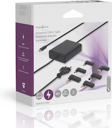 Nedis NBAU65110BK 65W USB-C Mit Abnehmbarem Netzkabel Nedis NBAU65110BK 65W USB-C Mit Abnehmbarem Netzkabel