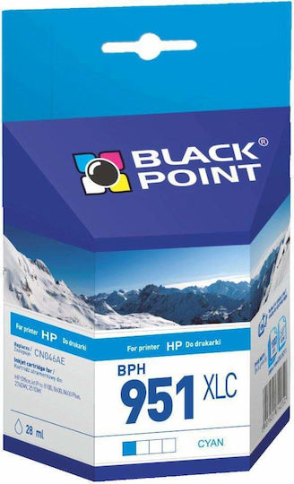 Black Point Συμβατό Μελάνι Εκτυπωτή InkJet HP 1800 Σελίδων Μαύρο 1τμχ