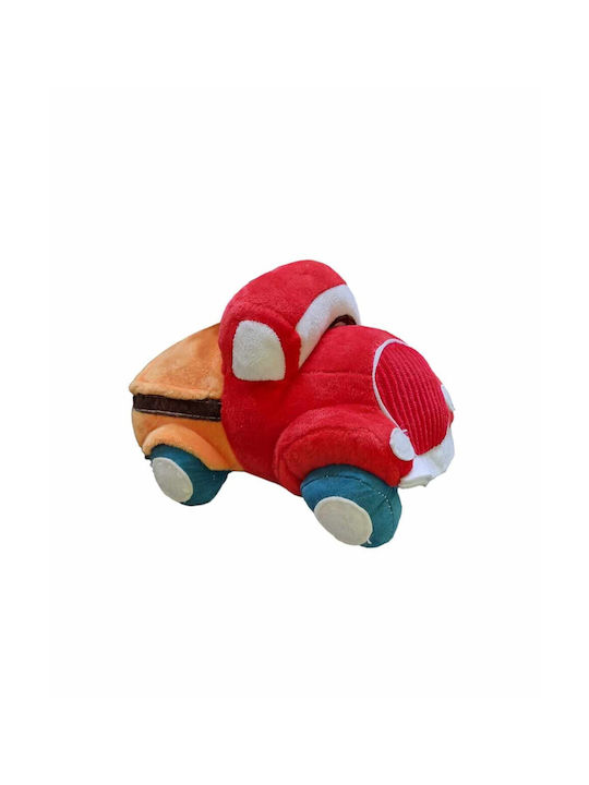 Silicat Cuddly Dog Toy 18cm Red