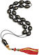 Roloi Komboloi Ebony Worry Beads Black 32cm