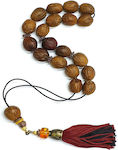 Roloi Komboloi Nutmeg Worry Beads Brown 39cm