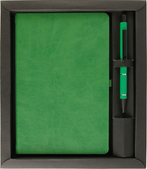 Bali Desk Set with Notebook and Pen 1 Piece