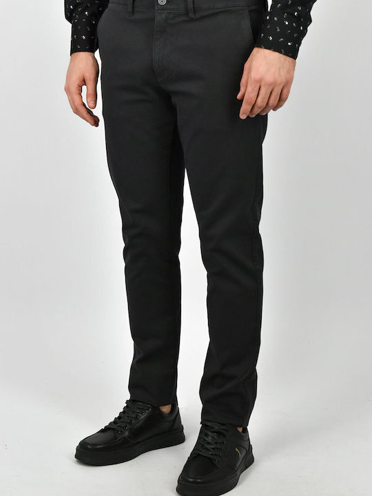 Ανδρικό Παντελόνι Chino Skinny Fit Γκρι