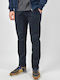 Hose Chino in Schlanker Passform Blau