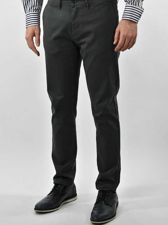 Red Wave Herrenhose Chino in Skinny Passform Gray