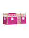Kids Bed Loft Bed Single Pink for Mattress 90x200cm