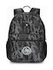 Suissewin Fabric Backpack Black / Grey SN17801