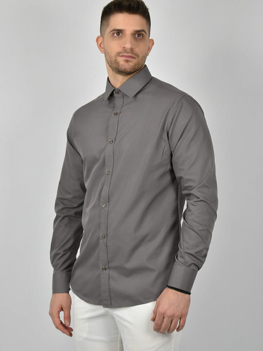 Long-sleeved Shirt Brown