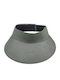 Summertiempo Wicker Women's Visor Hat Gray