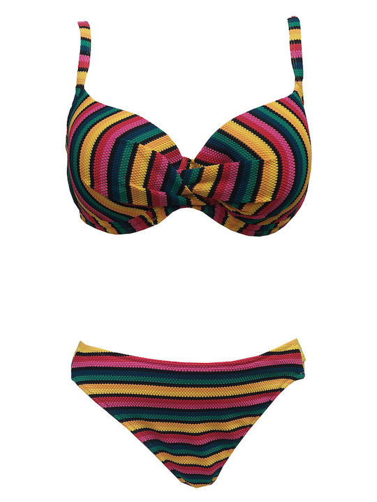 Lucero Bikini-Set Mehrfarbig