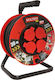 Volteo Waterproof Extension Reel Cord 3 x 2.5mm²/20m Red