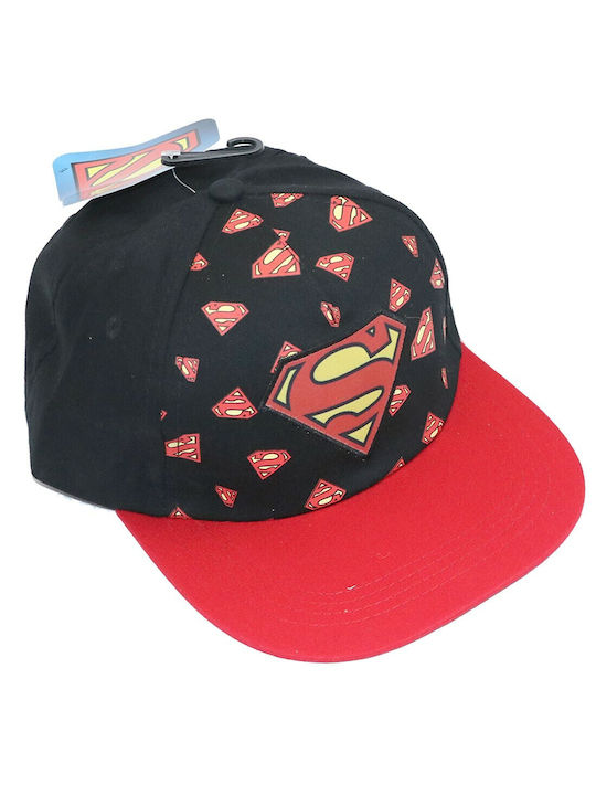 Superman Kids' Hat Jockey Fabric Red