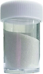 AGC Χρυσόσκονη Glitter Λευκή 10gr 6τμχ