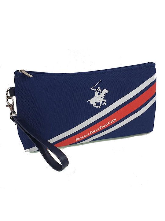Beverly Hills Polo Club Toiletry Bag in Blue color