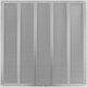 Europlast Vent Louver 50x50cm Square with Screen