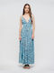 Ble Resort Collection Maxi Dress Blue