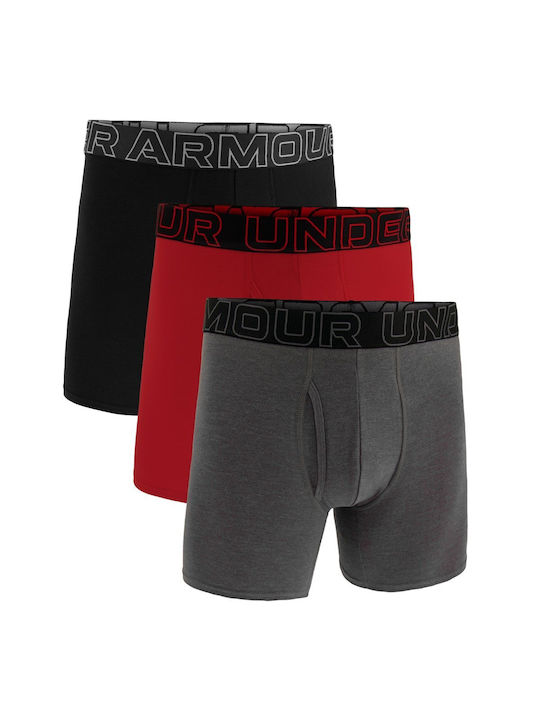 Under Armour Ανδρικά Μποξεράκια Πολύχρωμα 3Pack