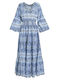 Ble Resort Collection Maxi Φόρεμα Μπλε