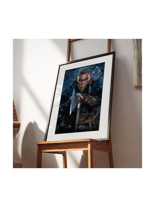 Walls Grupo Erik With Eivor Axe Frame Wooden black frame 30x40cm