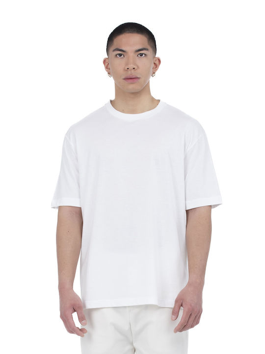 Ne En Aout Ανδρικό T-shirt Κοντομάνικο White
