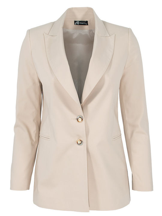 Pirouette Damen Blazer Beige
