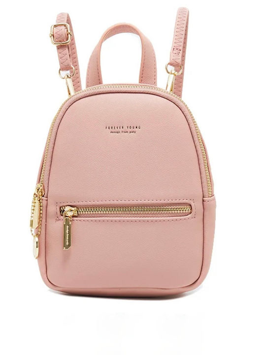 Pierre Loues Women's Bag Backpack Pink