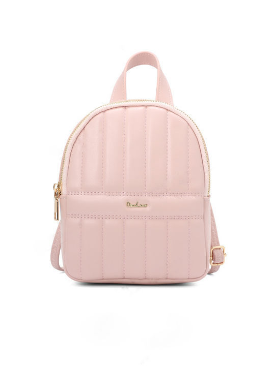Pierre Loues Women's Bag Backpack Pink