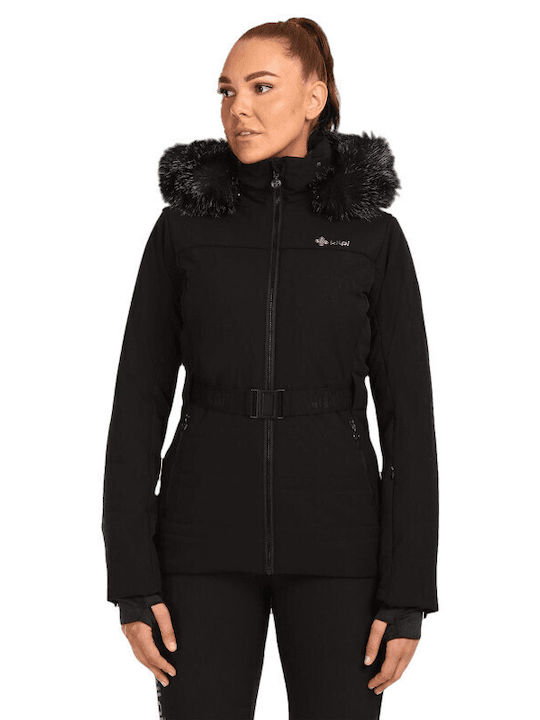 Kilpi Women's Short Lifestyle Jacket for Winter Black