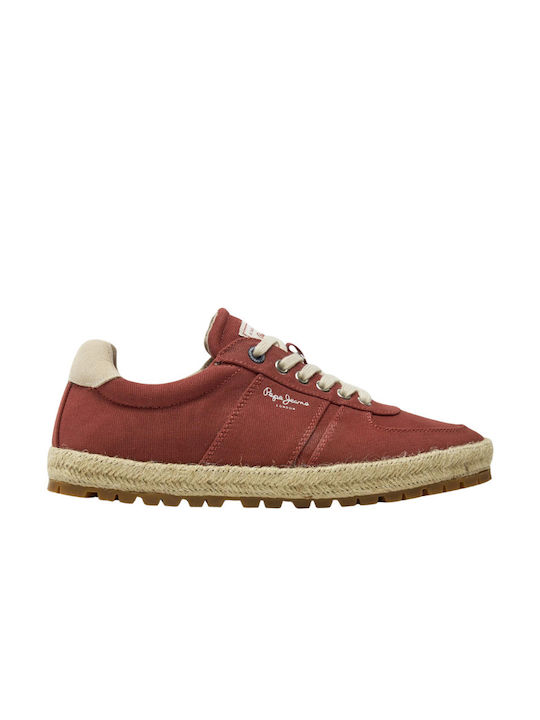 Pepe Jeans Sporty Ανδρικά Sneakers Wine Red