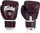 Fairtex Boxing Gloves Leather for Match Red