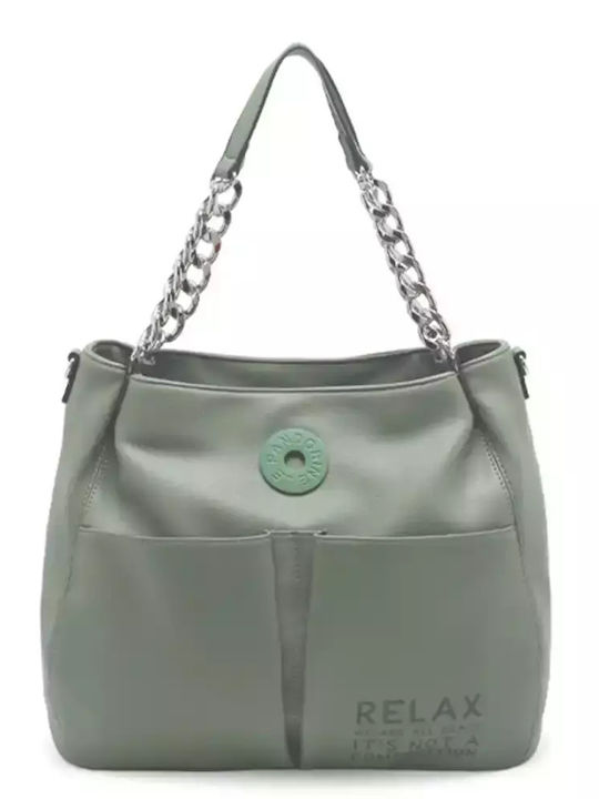 Le Pandorine Vicky Women's Bag Shoulder Green