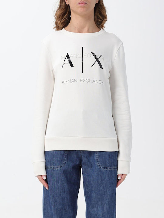 Armani Exchange Women's Sweatshirt White