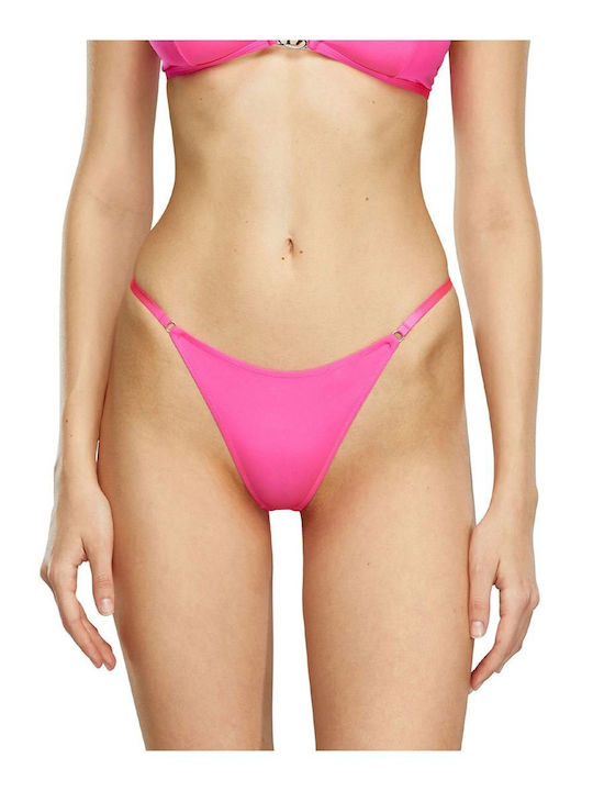 Oval D Damen Zeichenfolge Rosa