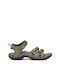 Teva Tirra W Damen Flache Sandalen in Grün Farbe