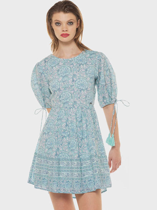 Mini Dress Blue