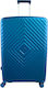 Ormi Esh-1240 Hard Polypropylene Suitcase Height 65cm Blue 65x45x25cm
