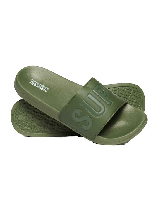 Superdry Men's Slides Green