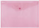 Donau Folder Transparent with Button for Paper ...