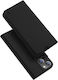 Techsuit Book Silicon Negru (Oppo A94)