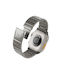 Uniq Strap Strova Mag Apple Watch 42/44 45/49mm Serie 1 2 3 4 5 6 7 8 9 SE SE2 Ultra Ultra 2 Edelstahl Titan Silber Schatten