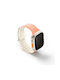 Uniq Revix Evo Strap for Apple Watch Series 1 2 3 4 5 6 7 8 9 SE SE2 Ultra Ultra2 43 44 45 49mm Reversible Magnetic Pink-ivory