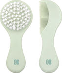 Kikka Boo Baby Brush & Comb Savanna Mint 2pcs