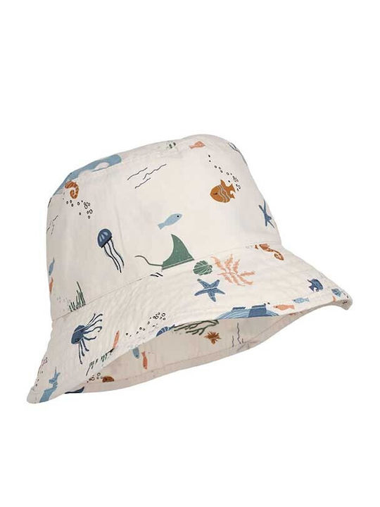 Liewood Kids' Hat Bucket Fabric White