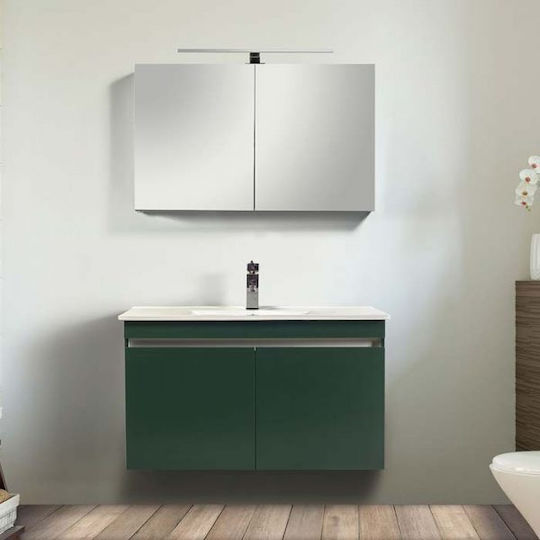 Mabo Sunny 100 Καθρέπτης Μπάνιου από MDF