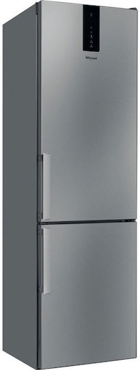 Whirlpool Combină frigorifică 355lt NoFrost Î201.3xL59.5xA65.5cm. Inox W9 941A IX H